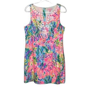 Lilly Pulitzer Pink Multi-color Floral Dress